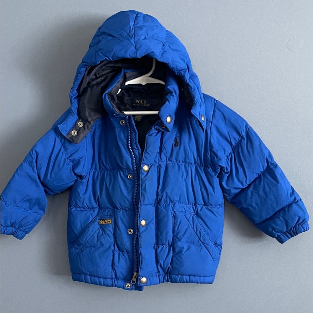 Polo by Ralph Lauren Royal Blue Quilted Jacket